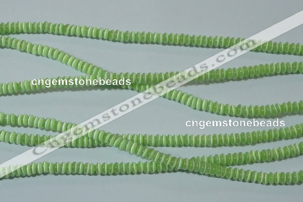 CCT208 15 inches 2*4mm rondelle cats eye beads wholesale