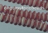 CCT214 15 inches 2*4mm rondelle cats eye beads wholesale