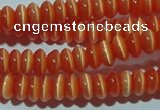 CCT216 15 inches 2*4mm rondelle cats eye beads wholesale