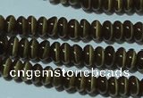 CCT218 15 inches 2*4mm rondelle cats eye beads wholesale