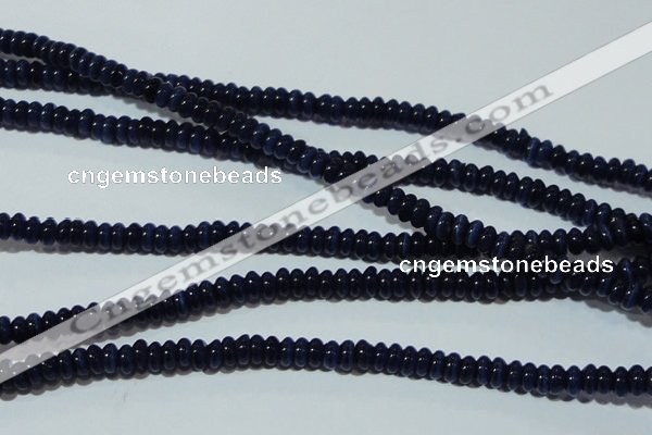 CCT222 15 inches 2*4mm rondelle cats eye beads wholesale