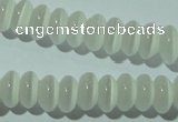 CCT230 15 inches 3*6mm rondelle cats eye beads wholesale