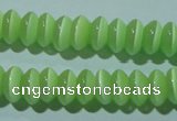 CCT242 15 inches 3*6mm rondelle cats eye beads wholesale