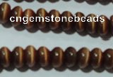 CCT248 15 inches 3*6mm rondelle cats eye beads wholesale