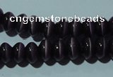 CCT250 15 inches 3*6mm rondelle cats eye beads wholesale