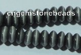 CCT251 15 inches 3*6mm rondelle cats eye beads wholesale