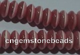 CCT261 15 inches 3*7mm rondelle cats eye beads wholesale