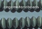 CCT271 15 inches 5*8mm rondelle cats eye beads wholesale