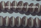 CCT273 15 inches 5*8mm rondelle cats eye beads wholesale