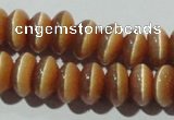 CCT281 15 inches 5*8mm rondelle cats eye beads wholesale