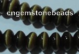 CCT293 15 inches 5*8mm rondelle cats eye beads wholesale