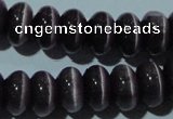 CCT295 15 inches 5*8mm rondelle cats eye beads wholesale