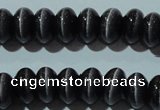 CCT297 15 inches 5*8mm rondelle cats eye beads wholesale