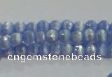 CCT321 15 inches 4mm faceted round cats eye beads wholesale