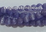 CCT322 15 inches 4mm faceted round cats eye beads wholesale