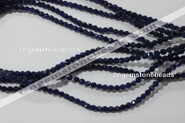 CCT328 15 inches 4mm faceted round cats eye beads wholesale