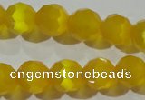 CCT377 15 inches 8mm faceted round cats eye beads wholesale