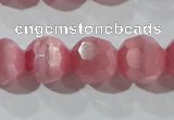 CCT391 15 inches 10mm faceted round cats eye beads wholesale