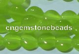 CCT461 15 inches 6mm flat round cats eye beads wholesale