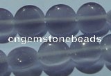 CCT490 15 inches 8mm flat round cats eye beads wholesale