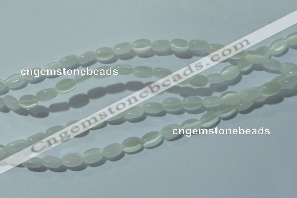 CCT600 15 inches 4*6mm oval cats eye beads wholesale