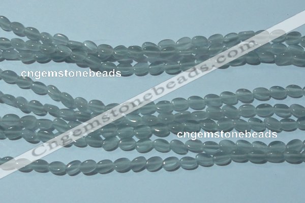 CCT601 15 inches 4*6mm oval cats eye beads wholesale