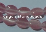 CCT633 15 inches 6*8mm oval cats eye beads wholesale