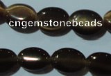 CCT638 15 inches 6*8mm oval cats eye beads wholesale