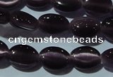 CCT642 15 inches 6*8mm oval cats eye beads wholesale