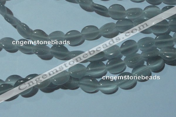 CCT661 15 inches 8*10mm oval cats eye beads wholesale