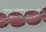 CCT664 15 inches 8*10mm oval cats eye beads wholesale