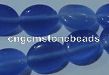 CCT678 15 inches 8*10mm oval cats eye beads wholesale