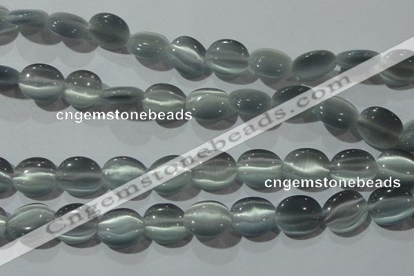 CCT691 15 inches 10*12mm oval cats eye beads wholesale