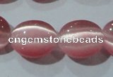 CCT694 15 inches 10*12mm oval cats eye beads wholesale