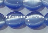 CCT702 15 inches 10*12mm oval cats eye beads wholesale