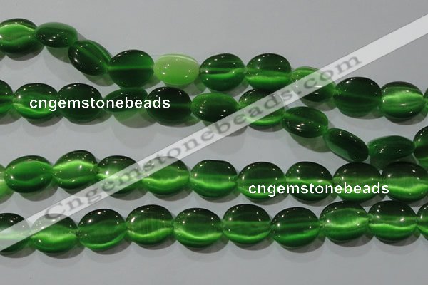 CCT705 15 inches 10*12mm oval cats eye beads wholesale