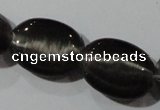 CCT708 15 inches 10*12mm oval cats eye beads wholesale