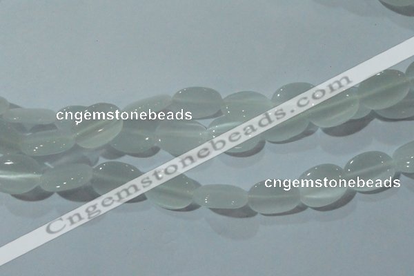 CCT720 15 inches 10*14mm oval cats eye beads wholesale