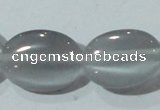 CCT721 15 inches 10*14mm oval cats eye beads wholesale