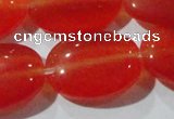 CCT725 15 inches 10*14mm oval cats eye beads wholesale