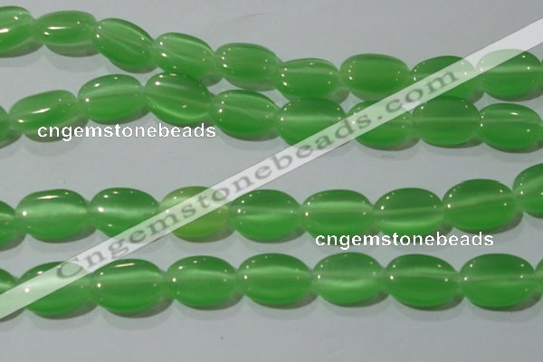 CCT727 15 inches 10*14mm oval cats eye beads wholesale