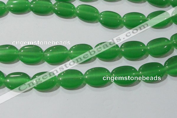 CCT728 15 inches 10*14mm oval cats eye beads wholesale