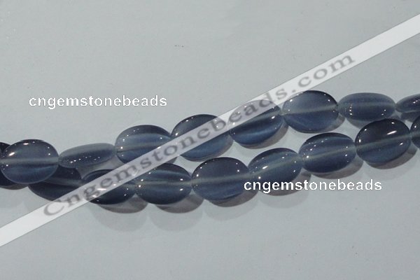 CCT751 15 inches 11*15mm oval cats eye beads wholesale