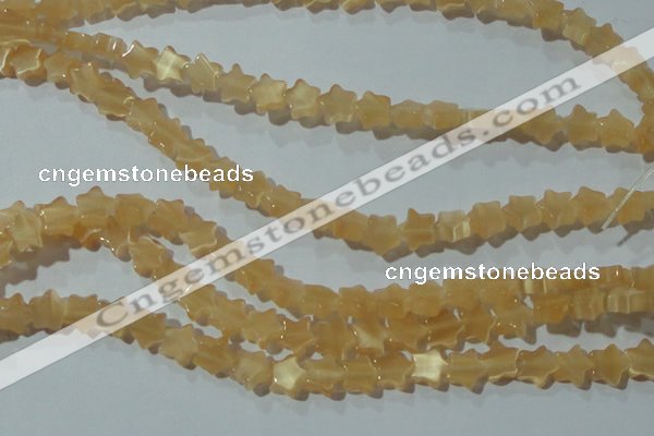 CCT807 15 inches 6mm star cats eye beads wholesale