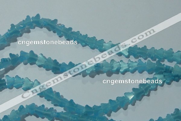 CCT931 15 inches 6*8mm butterfly cats eye beads wholesale