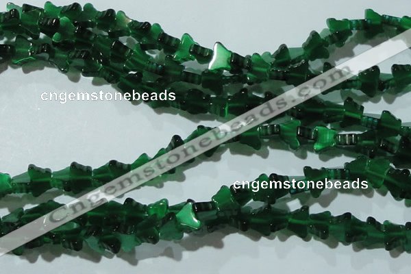 CCT938 15 inches 6*8mm butterfly cats eye beads wholesale