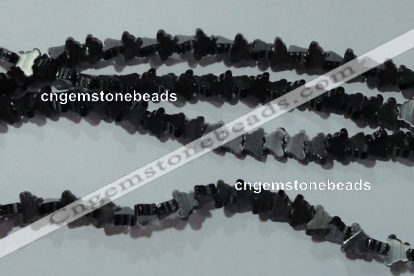 CCT941 15 inches 6*8mm butterfly cats eye beads wholesale