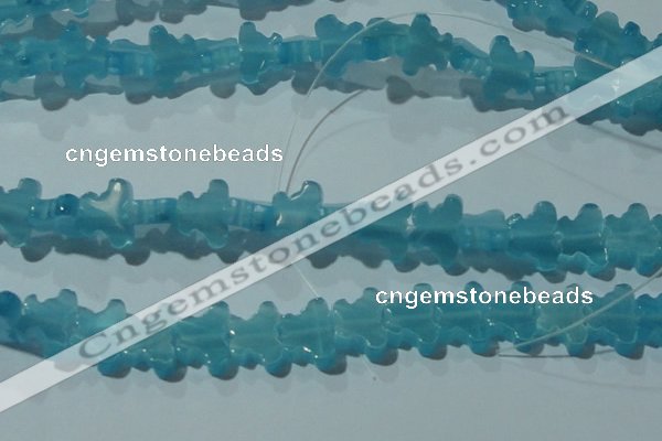 CCT952 15 inches 8*10mm butterfly cats eye beads wholesale