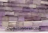 CCU1089 15 inches 2*4mm cuboid dogtooth amethyst beads