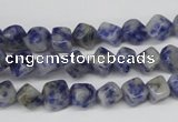 CCU109 15.5 inches 6*6mm cube sodalite gemstone beads wholesale